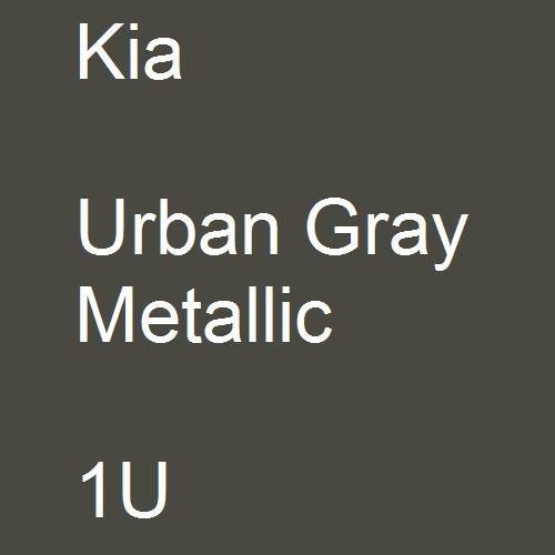 Kia, Urban Gray Metallic, 1U.